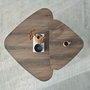 Hanah Home Ballare Set - Nogal